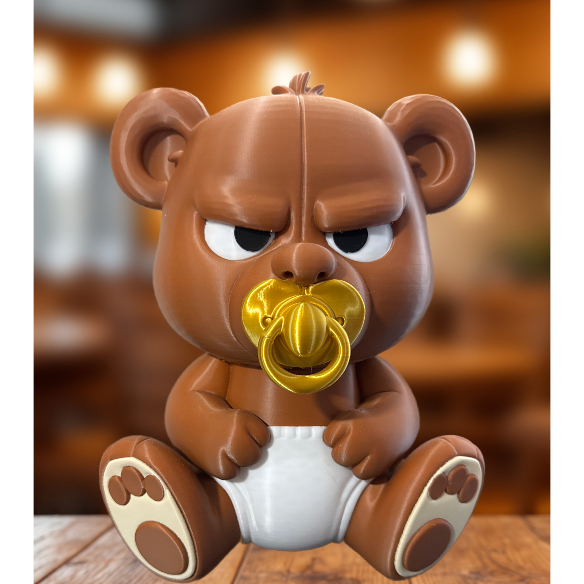 Grumpy Baby Bear