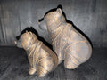 Circuit Board Bear Figurine – Gold Sculpture