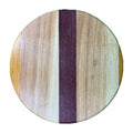 Round Multi-Species Hardwood Hot Plate